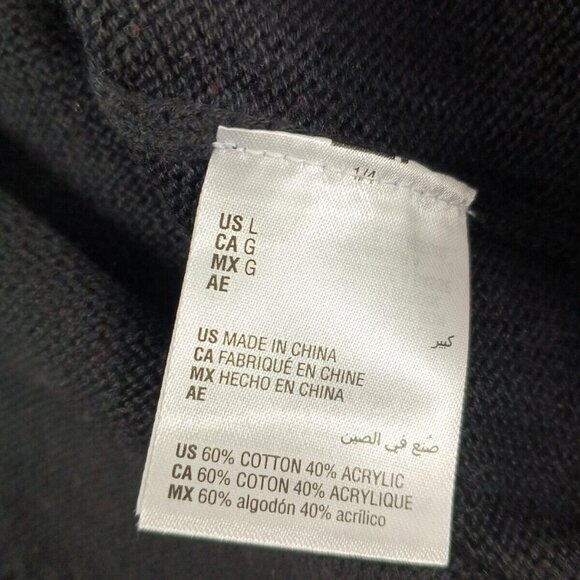 NWT KAREN SCOTT Holiday Dog Pattern Sweater LARGE(12-14) Cotton Blend Pullover - Picture 13 of 13